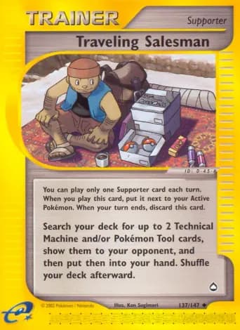 Traveling Salesman Pokémon card #137