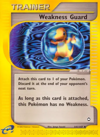 Weakness Guard Pokémon card #141