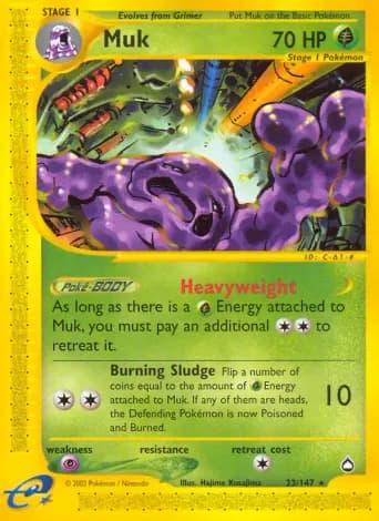 Muk Pokémon card #23