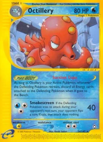 Octillery Pokémon card #26