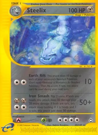 Steelix Pokémon card #35