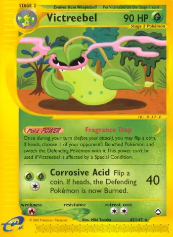 Victreebel Pokémon card #42