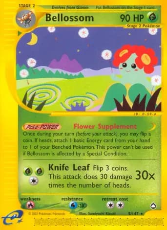 Bellossom Pokémon card #5