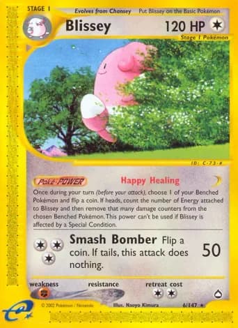 Blissey Pokémon card #6