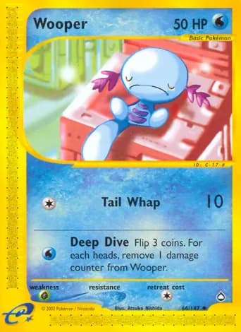 Wooper Pokémon card #66