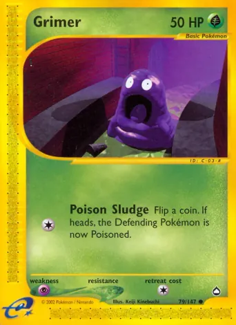 Grimer Pokémon card #79
