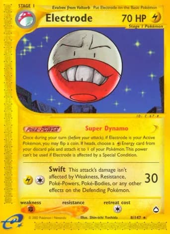 Electrode Pokémon card #8