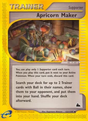 Apricorn Maker Pokémon card #121