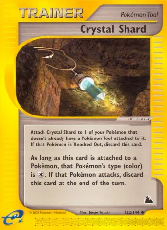Crystal Shard Pokémon card #122