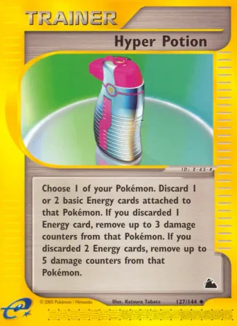 Hyper Potion Pokémon card #127