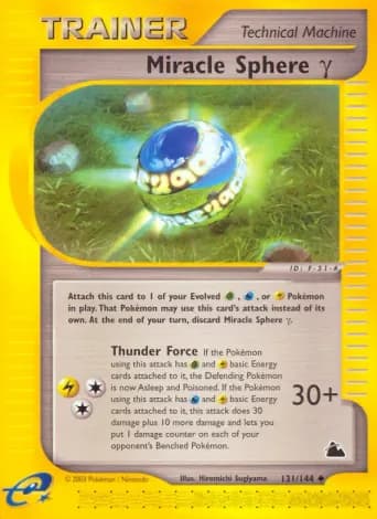 Miracle Sphere Gamma Pokémon card #131