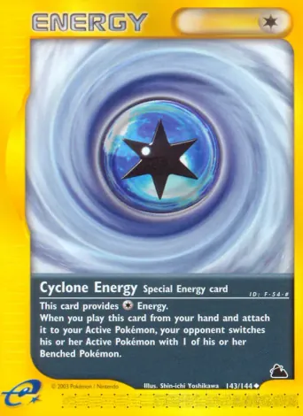 Cyclone Energy Pokémon card #143