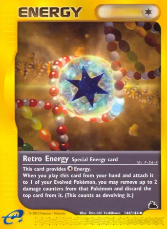 Retro Energy Pokémon card #144