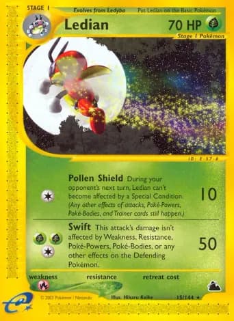 Ledian Pokémon card #15