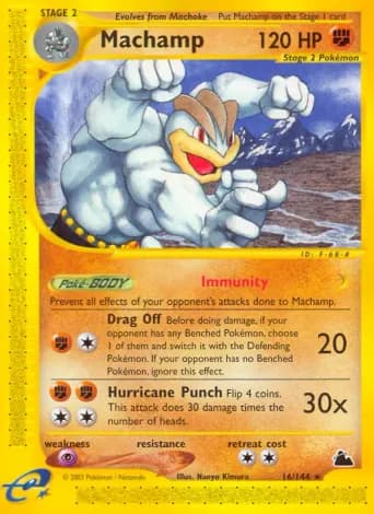 Machamp Pokémon card #16