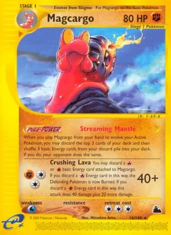 Magcargo Pokémon card #18