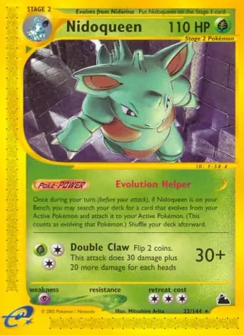 Nidoqueen Pokémon card #22