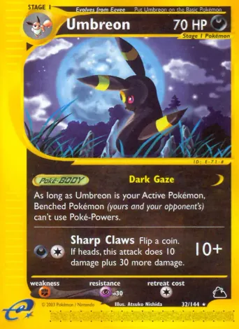 Umbreon Pokémon card #32