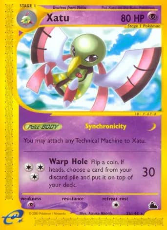 Xatu Pokémon card #35