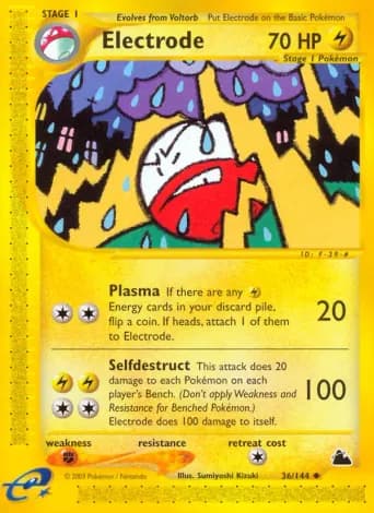 Electrode Pokémon card #36
