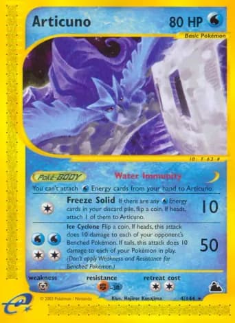 Articuno Pokémon card #4
