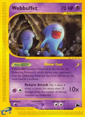 Wobbuffet Pokémon card #45