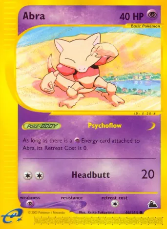 Abra Pokémon card #46
