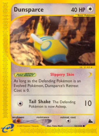 Dunsparce Pokémon card #53
