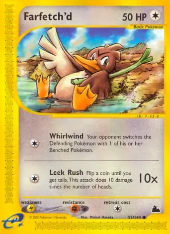 Farfetch'd Pokémon card #55