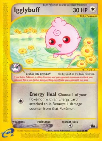 Igglybuff Pokémon card #67