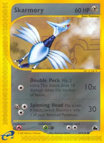 Skarmory Pokémon card #97