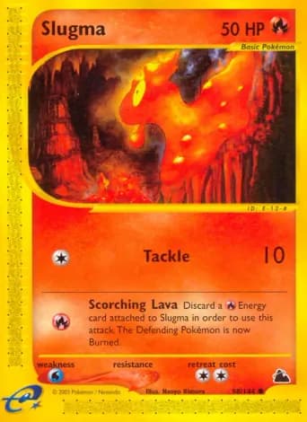 Slugma Pokémon card #98