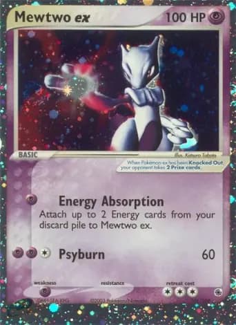 Mewtwo ex Pokémon card #101