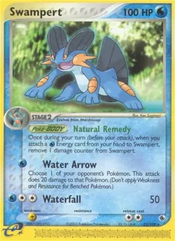 Swampert Pokémon card #23