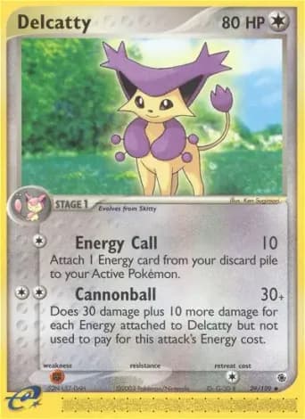 Delcatty Pokémon card #29
