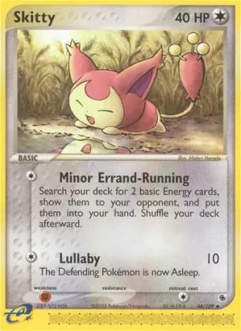 Skitty Pokémon card #44