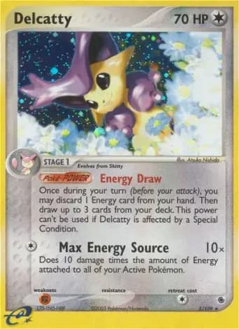 Delcatty Pokémon card #5
