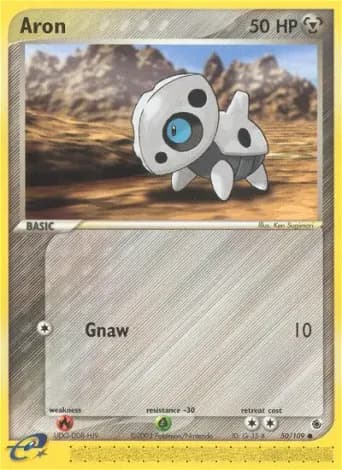 Aron Pokémon card #50