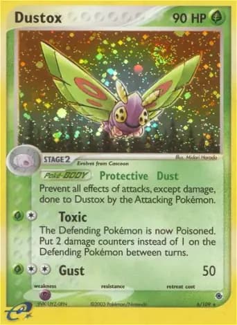 Dustox Pokémon card #6