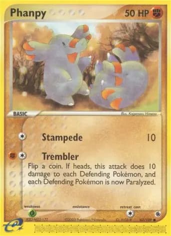 Phanpy Pokémon card #62