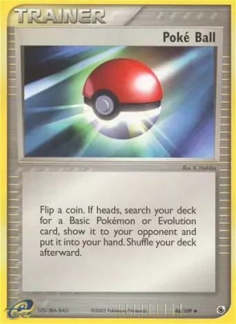 Poké Ball Pokémon card #86