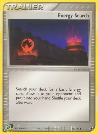 Energy Search Pokémon card #90