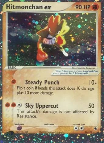 Hitmonchan ex Pokémon card #98