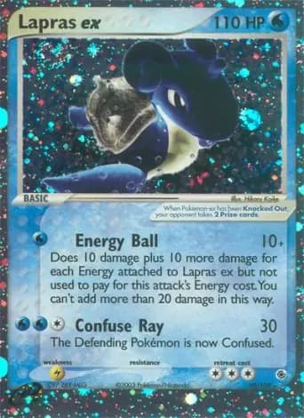 Lapras ex Pokémon card #99