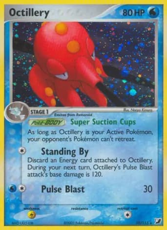 Octillery Pokémon card #10