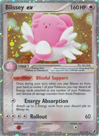 Blissey ex Pokémon card #101