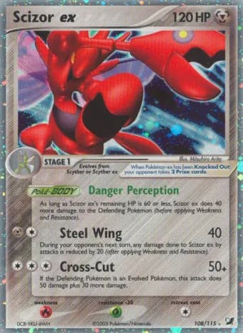 Scizor ex Pokémon card #108