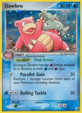 Slowbro Pokémon card #13