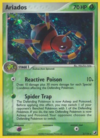 Ariados Pokémon card #2