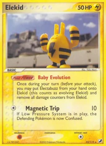 Elekid Pokémon card #23